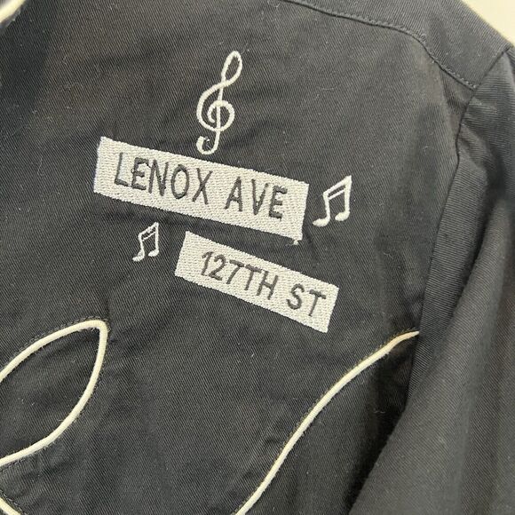 Vtg Katy K Designs M Pearl Snap Embroidered Western Harlem On The Range Shirt - Picture 7 of 8